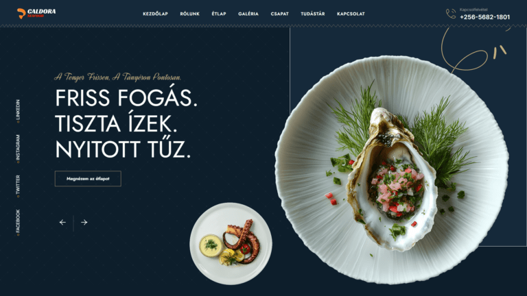 CALDORA – Seafood & Grill Étterem