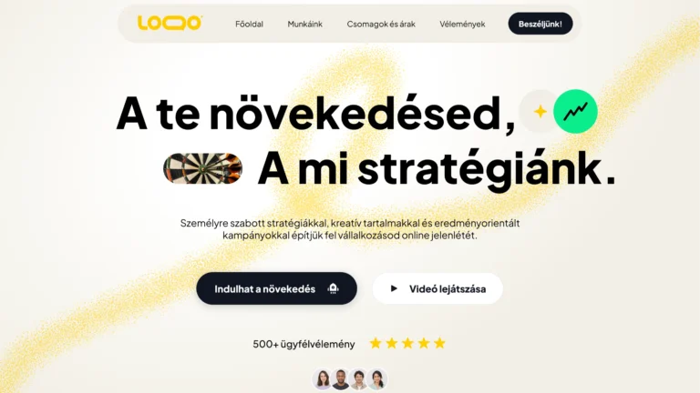 Reach – Weboldal közösségi média ügynökségeknek