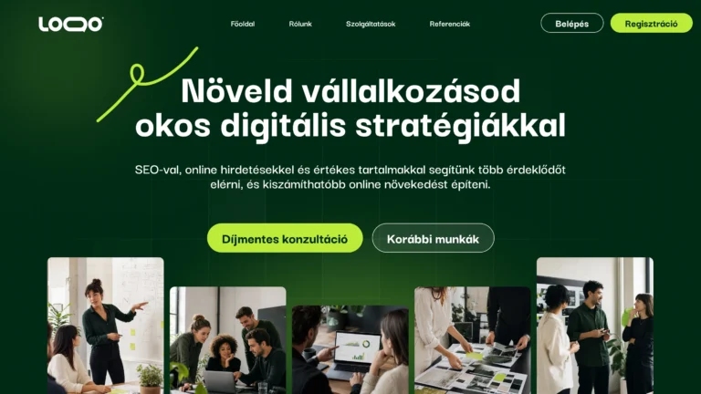 Scale Digital – Digitális marketingügynökségi weboldal