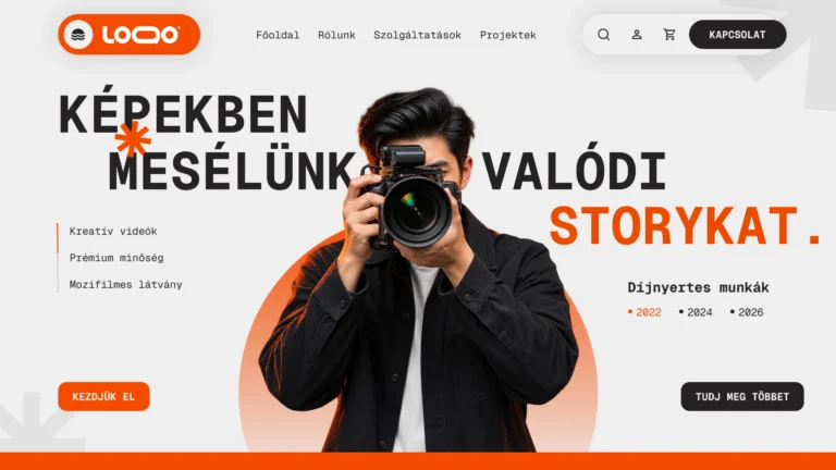 Storyline – Weboldal videógyártó cégeknek